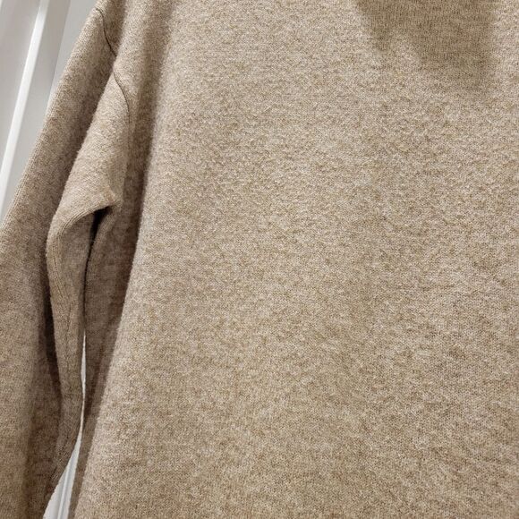 Anthropologie Margarita Tunic Sweater, button shoulder mock neck, sz Sm - Picture 12 of 14